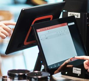 China 16GB Dual 15.6 Inch Touch Screen POS Terminal For Supermarket wholesale