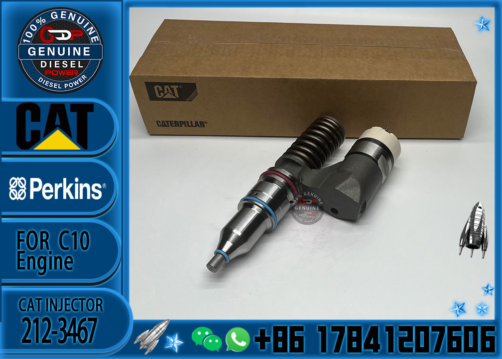 C10 Fuel Injector Assembly 203-7685 212-3467 212-3468 350-7555 317-5278 161-1785 10R-0967 10R-1259 10R-1258