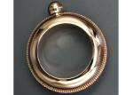 Stick Drilling Wine Pot Ladies Hip Flask Bracelet 3.5oz Round Electroplated
