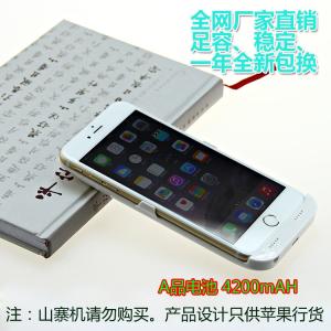 China External Battery Backup Charger Case Cover Pack Power Bank Fits for Apple iPhone6/6 plus wholesale