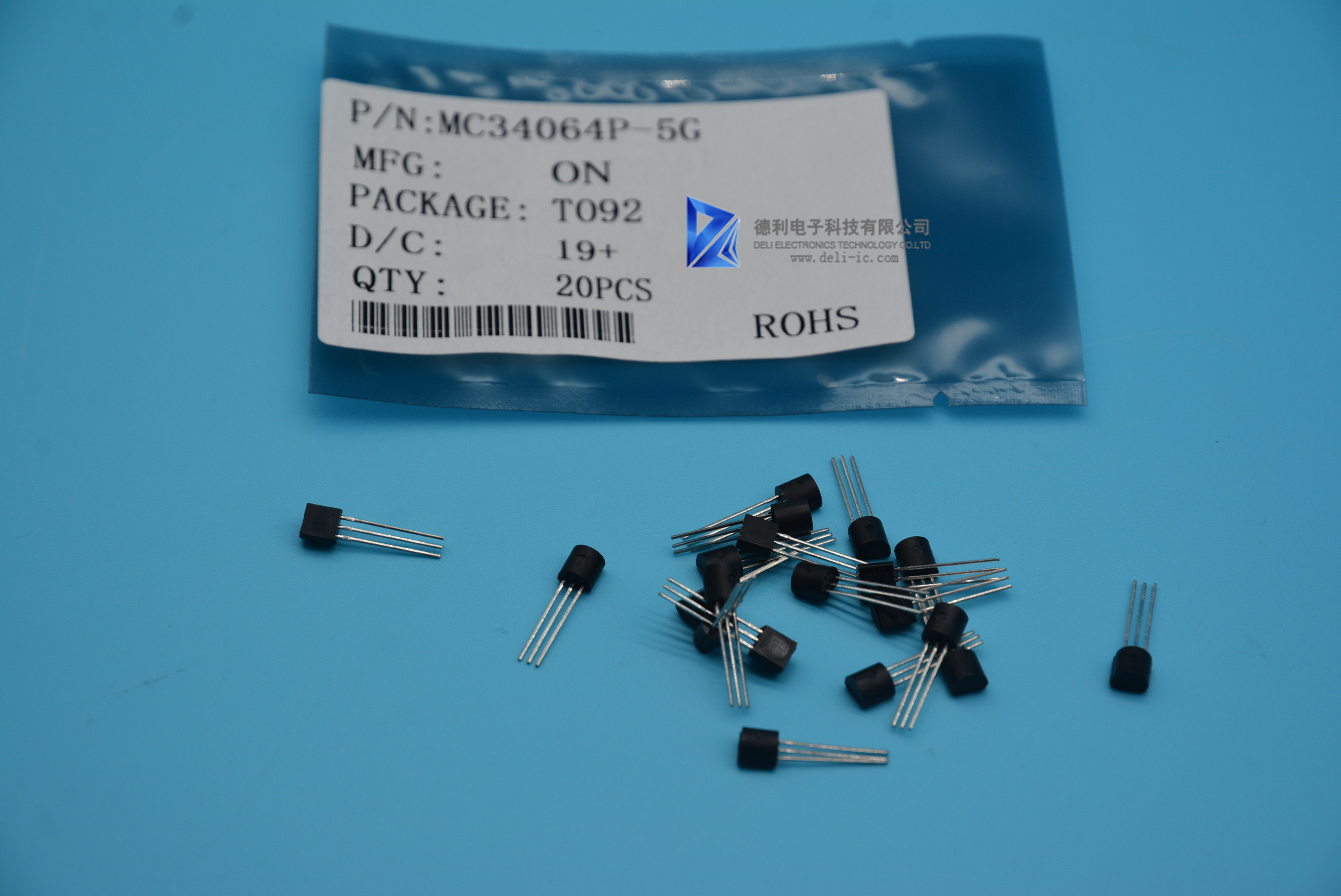 DIP TO92 10mA Undervoltage Sensing Circuit IC MC34064P - 5G