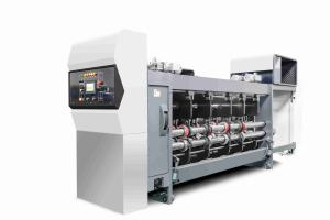 China Automatic Steel Flexo Printing Cardboard Box Die Cutting Machine For Corrugated Cardboard wholesale