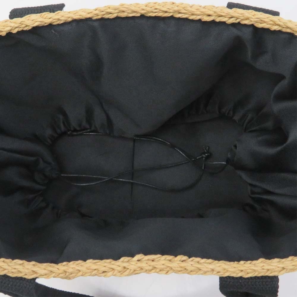 New Natural Rattan Style Fashion Plaited Article Paper Tote Handbag Shoulder Beach Straw Bag For Women