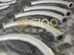 Diameter 250mm Alumina Ceramic Elbow Wear Resistant Ceramic Lined Steel Pipe
