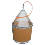 Barrel Plastic Hood Carbon Dioxide Gas Retaining Core 250kg Transparent