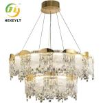 Bedroom Living Room Luxury Crystal Pendant Light Modern Minimalist Romantic