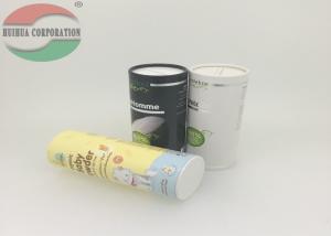 China Tin Can packaging With Plastic Shaker Top Lids / Cardboard Paper Tubes wholesale