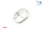 1.5 Inch / 1 Inch Belt Buckle , Polished Hanging Plating Roller Belt Buckle