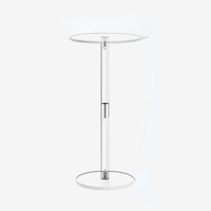 China Easy Assembly Custom Acrylic Furniture Clear Side Table Coffee Table For Small Space wholesale
