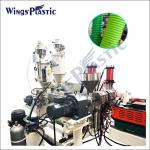 110mm HDPE PE Pipe Double Wall Corrugated Tube Extrusion Line Pipe Making