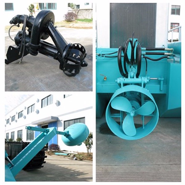 KEDA Multifunctional Amphibious Dredger with Self-Propulsion and High Efficiency for Suction Dredging and Piling