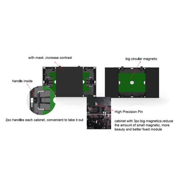 4K Resolution Indoor Fixed LED Display with High Refresh 1920Hz