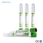 Glass Lithium Heparin 2ml Green Tube For Blood Draw