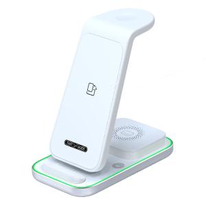 China Four In One Holder Wireless Charging Bracket Night Light Phone Charger wholesale