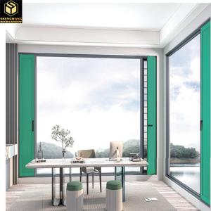 China LOW E Security Curtain Wall Window Reinforced Aluminium Sliding Window For Kitchen wholesale