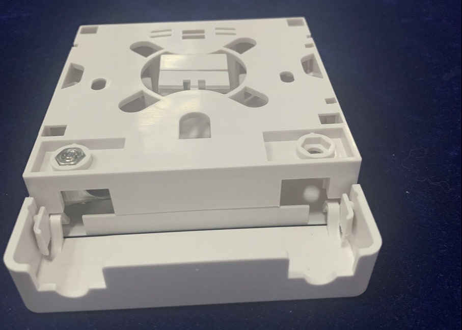 IP32 FTTX 2 SC Fiber Optic Faceplate Optical Rosette FTTH Wall Socket