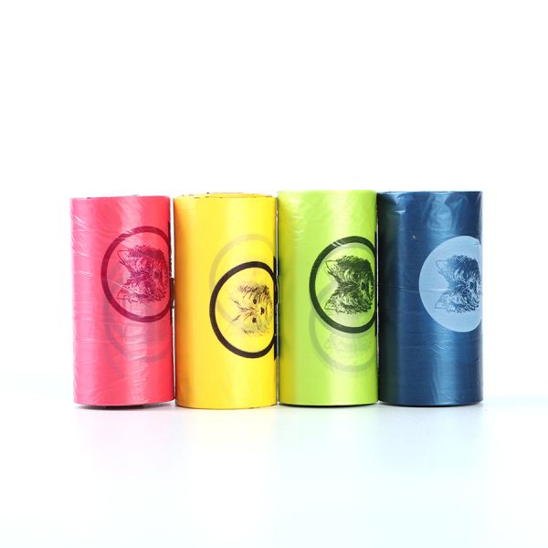Disposal Bulk Dog Poop Bag Drawstring Closuretype Custom Printed