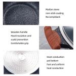 Wholesale Custom 32cm Aluminum Frying Pan Maifan Stone Coating Non Stick Cooking