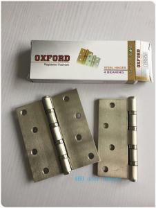 China Washer 4BB 2BB Residential Ball Bearing Door Hinges Golden Polished Steel wholesale