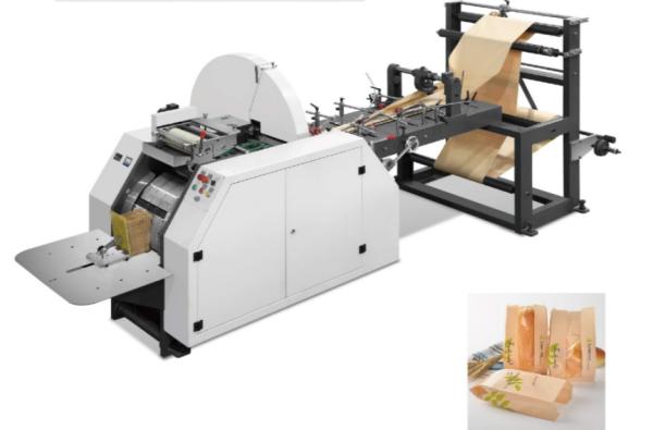 V sharp bottom paper bag making machine HJ-650#70-300mm Automatic Paper Bag