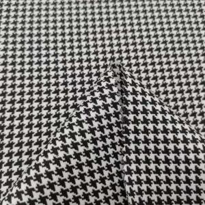 China Printed 2 Way Stretch 19% Nylon 25% Polyester 52% Rayon 4% Spandex Faille Fabric 140D+ 40Dx16S+150D 280 gsm 150 cm wholesale