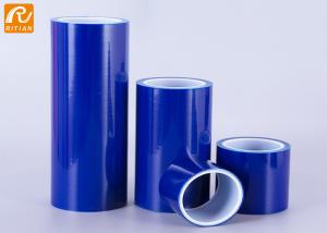 China Anti Scratch Plastic Sheet Protective Film / Blue Temporary Glass Protection Film wholesale