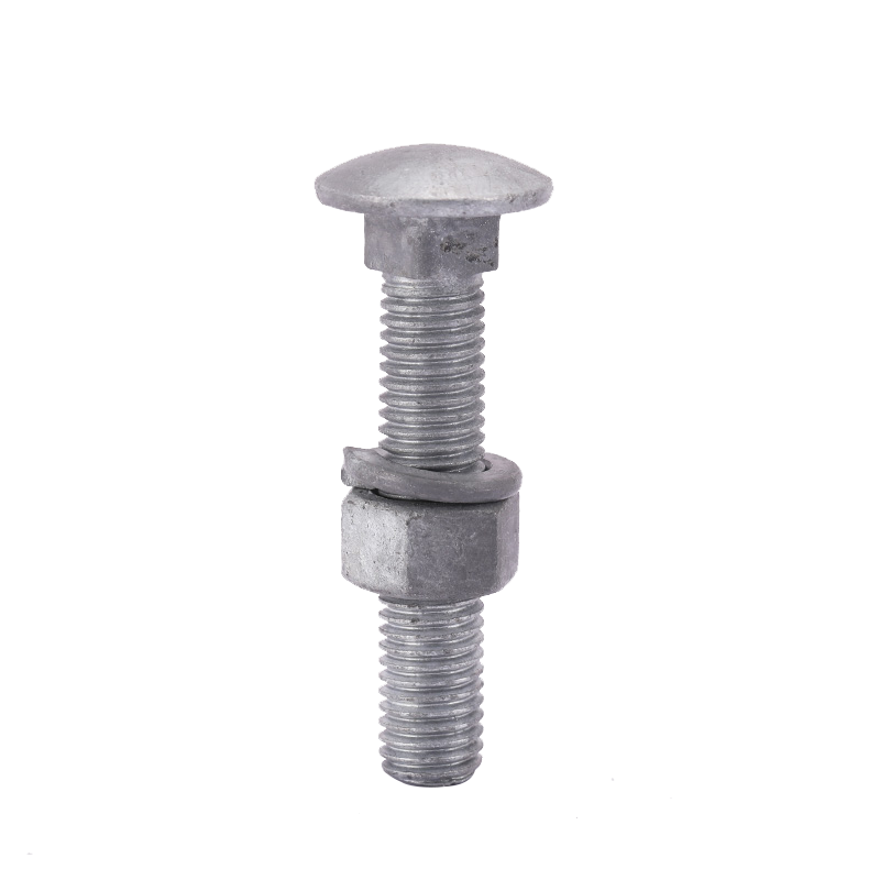Round Head Square Neck Carriage Bolts Black Finish DIN 603 Carbon Steel Grade 6.8