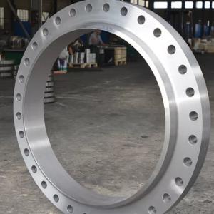China Anti Rust Oil AWWA C207-07 Hubbed Slip On Pipe Flange ISO9001 PED 2000 wholesale