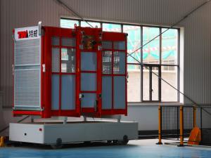 China Intelligent SC200/200 58m/Min Building Material Hoist In Construction Site wholesale