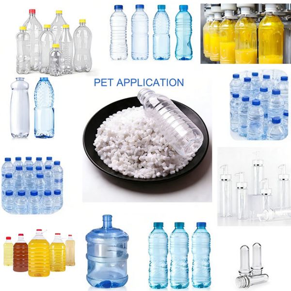 CZ328 Jade PET Bottle Granules Raw Material Virgin Plastic Pellets
