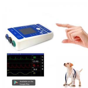 China PR Veterinary Patient Monitor System With Two AA Alkaline Battery Spo2 Measurement Range 35%-100% wholesale