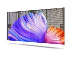 1920Hz-3840Hz Portable Projector Screen , Aluminum Frame Transparent Led Display