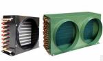3HP 2 fans Air Cooled Condenser , freezer Refrigeration condenser FNF-7.2/26 for