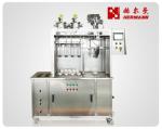 Four Heads Semi - Automated Bottling Machine 1550x550x1750mm For Beverage
