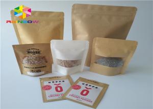 China Food Packaging Printed Paper Bags Brown Kraft Paper Recyclable Gravure Printing wholesale