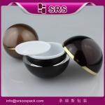 Shangyu cosmetic packaging manufacturer beautiful cream jar transparent plastic