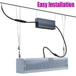 Broad White Spectra Greenhouse LED Grow Lights 600W IP65 2.7μmol/J