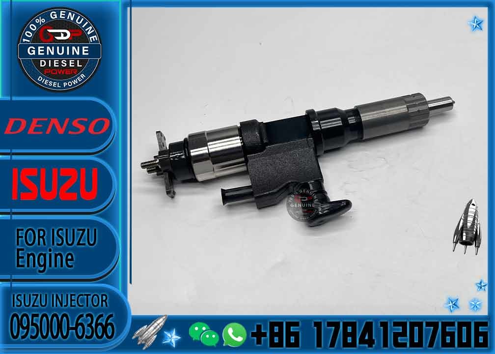 Good Quality Diesel Common Rail Fuel Injector Assy 095000-6363 095000-6366 for ISUZU 6HK1 FORWARD 4HK1 N SERIES
