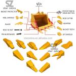 Long-Lasting Excavator Bucket Pin with 30-120mm Diameter and Fire-Resistant