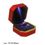 End LED Light Plastic Jewellery Gift Box for Small Items and Package