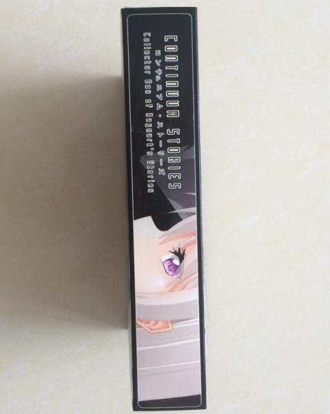 Good quality art card box printing, Matt film laminated comic box printing,