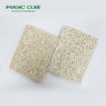 Factory Hot Sale New Type Light Grey Painted wood wool acoustic panel For