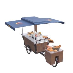 China Electric 250Kg Load Burger Retail Food Vending Tricycles 350W wholesale
