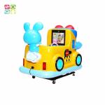 15 Inch Screen Video Coin Operated Rides School Bus Theme For Amusement Park