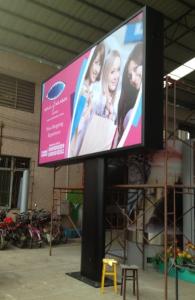 China Double sided Scrolling light box with pole wholesale