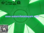 Green Inflatable Tent Exhibition , Commercial Inflatable Marquee Tent