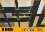 ASTM F2589 Black Metal Ornamental Steel Fence 52 Inches