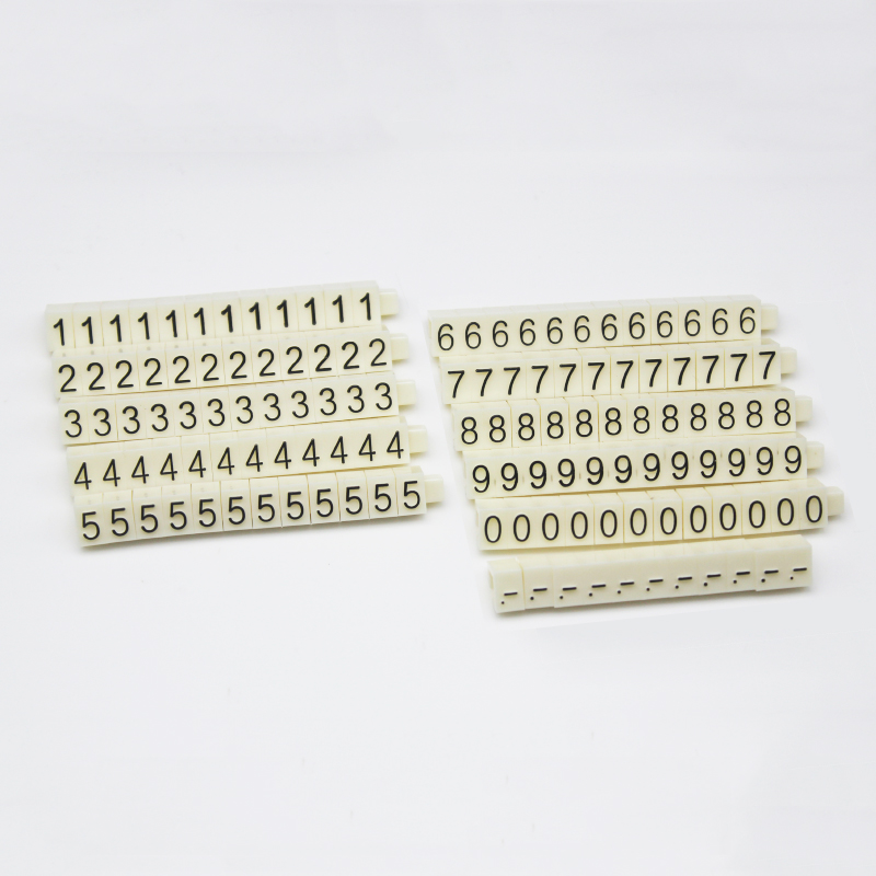Clear ABS Plastic Price Displays Jewelry Pricing Cubes For Storefront Decoration