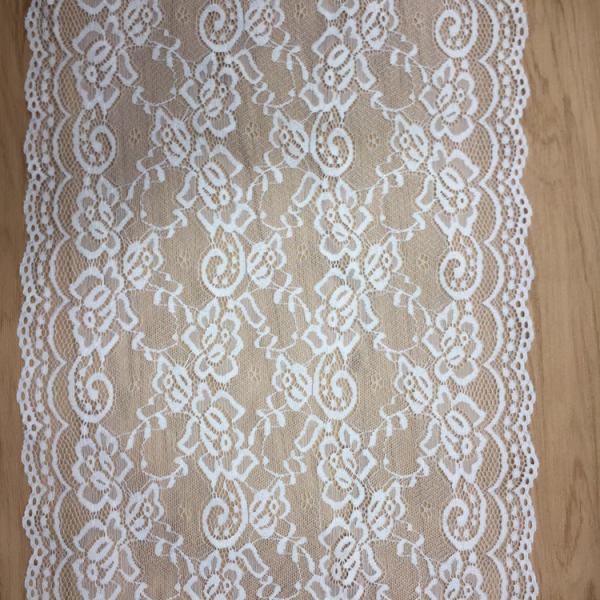 33cm wide 2017 New Fashion Lace Border/ underwear cotton lace edge in Ivory