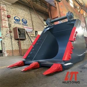 China Steel EX300 Heavy Duty Excavator Bucket 6 Months Warranty wholesale